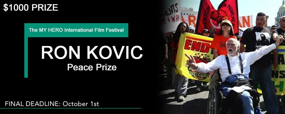ron kovic peace prize